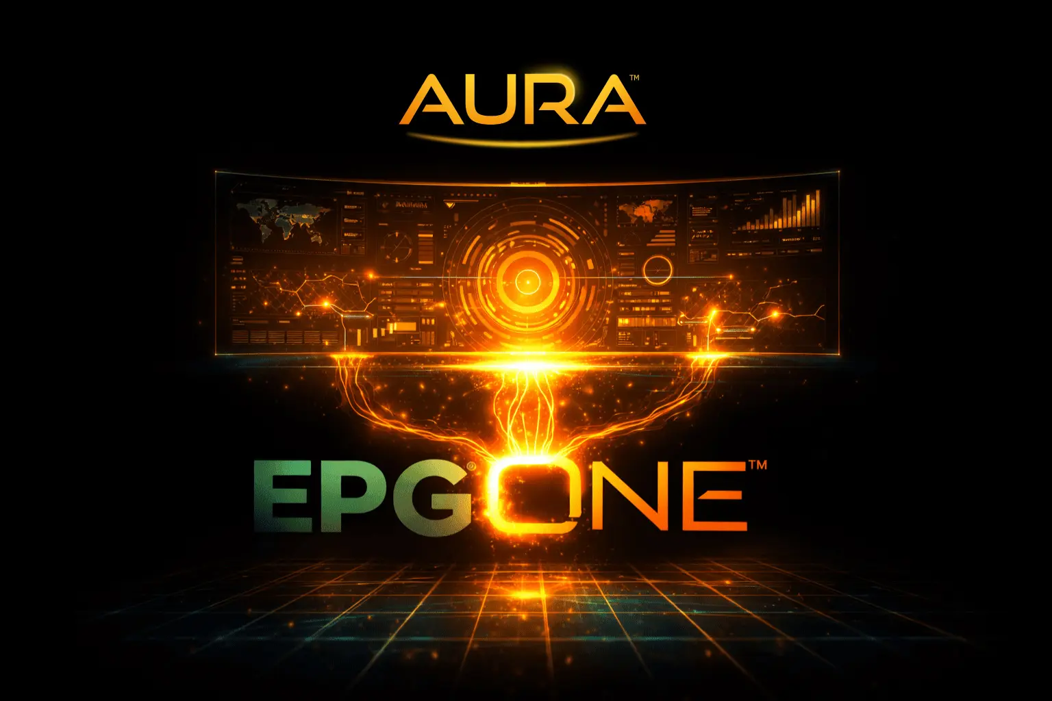 Aura EPGONE digital interface display