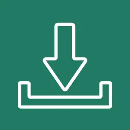 Download icon with arrow pointing down