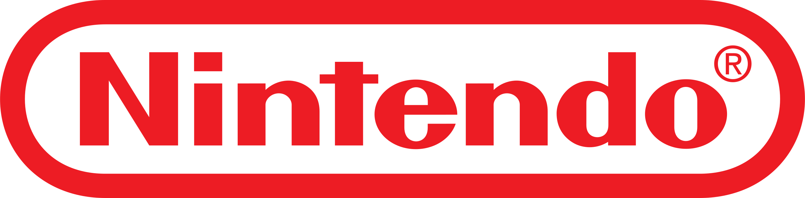Nintendo logo in red and white