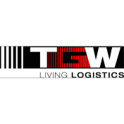 TGW logo with Living Logistics slogan
