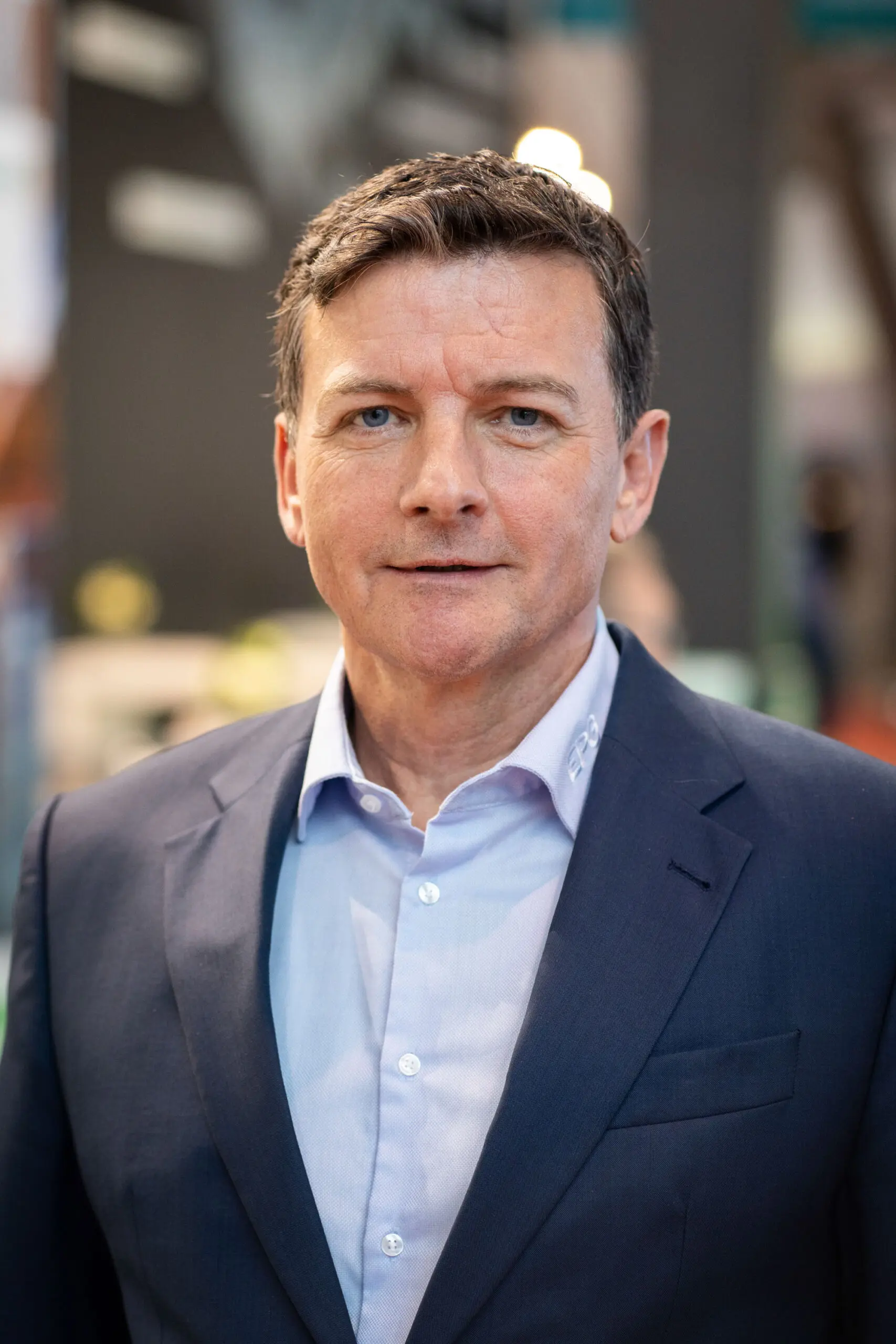 Professional man in suit at event