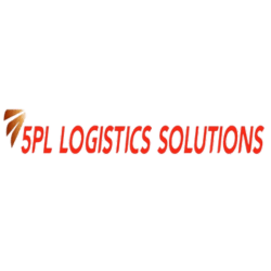5PL Logistics Solutions logo with arrow design