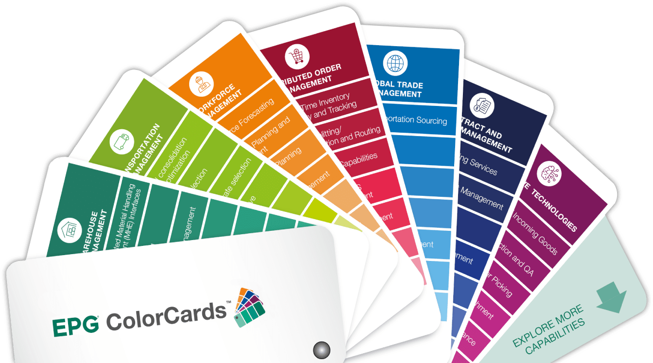 EPG ColorCards showcasing management solutions
