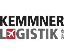 Airline logo with an airplane icon
