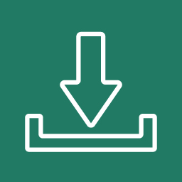 Download icon with arrow pointing down