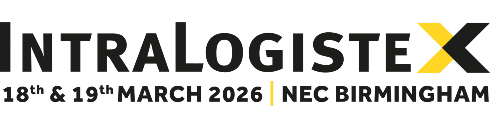Intralogistex event March 2026 NEC Birmingham
