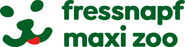 Fressnapf Maxi Zoo logo with pet design.