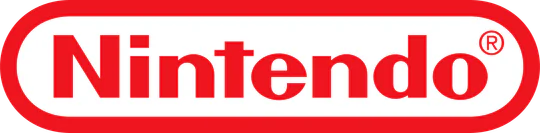 Nintendo logo in red and white