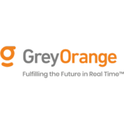 GreyOrange logo with tagline