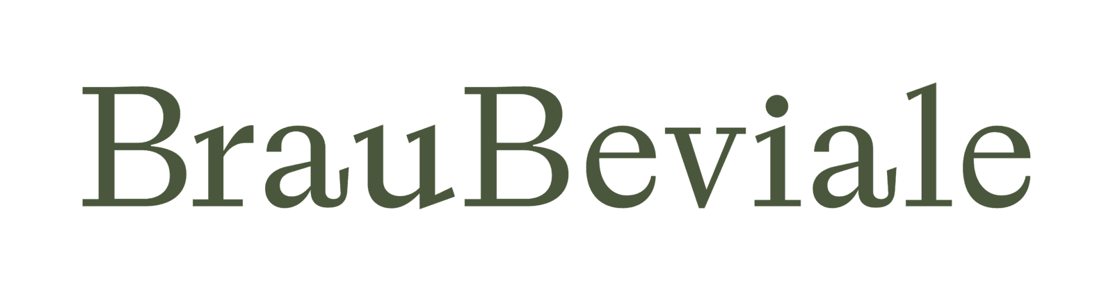 Oversized dark green cropped typography on white background