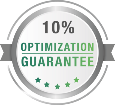10% Optimization Guarantee Badge