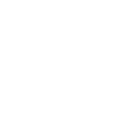 White clockwise arrow on black background.