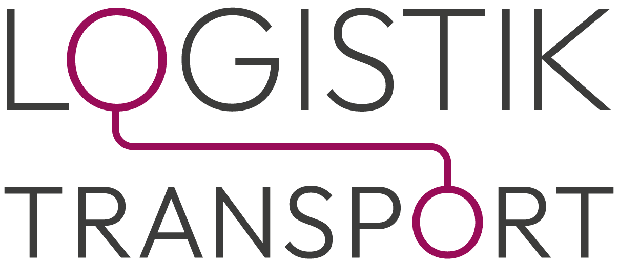 Logistik Transport logo with connected circles