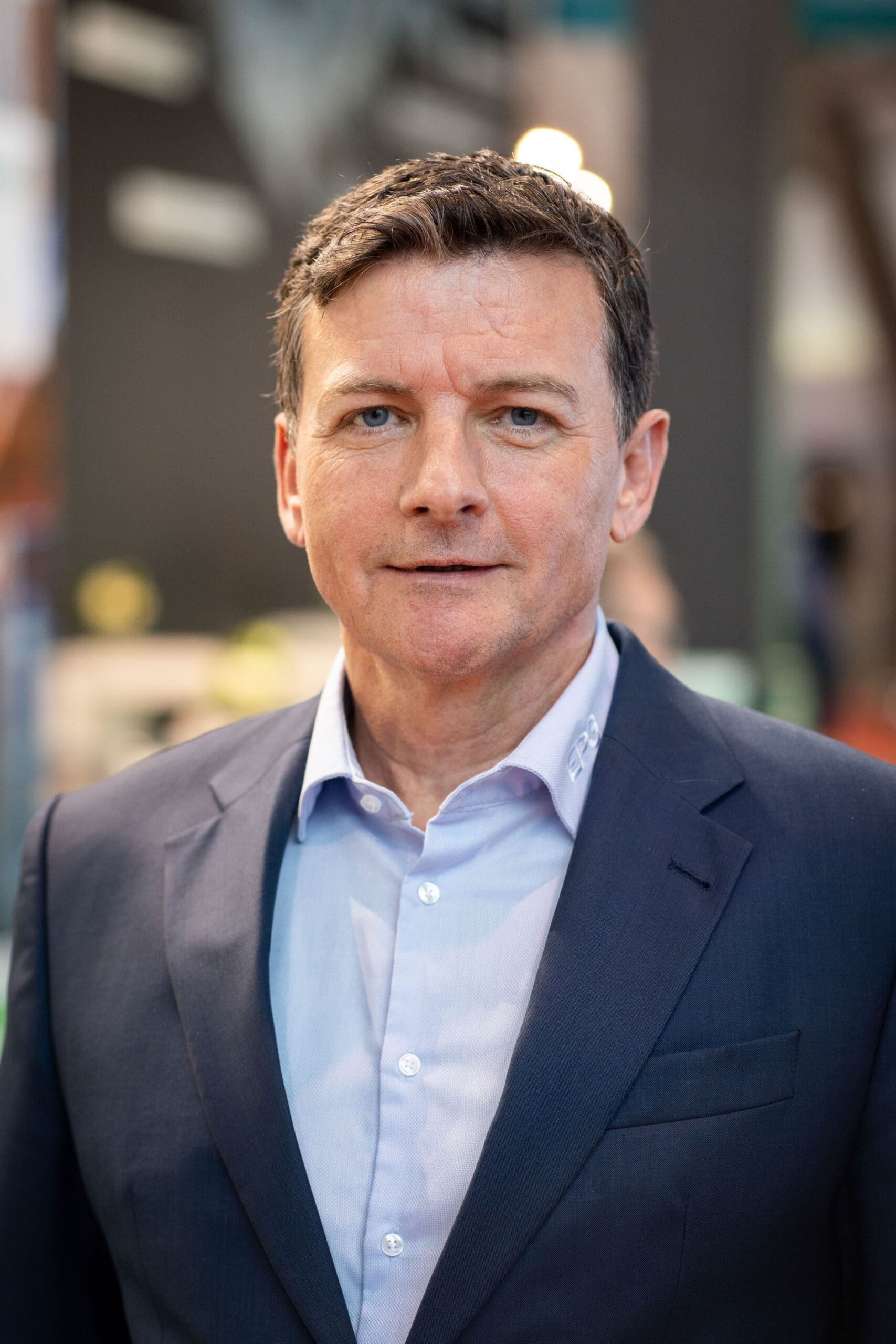 Professional man in suit at event
